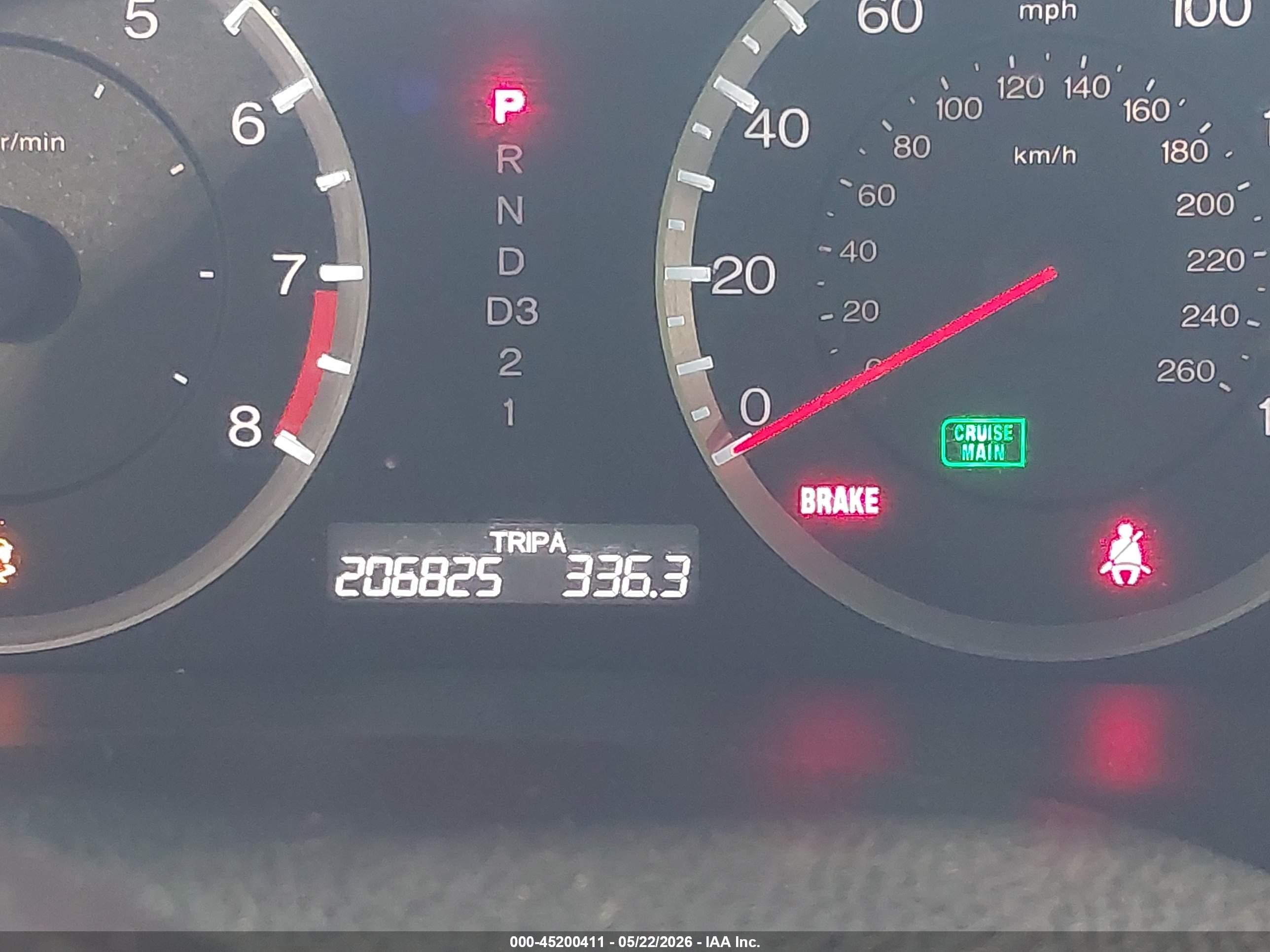 2012 Honda Accord 2.4 Ex-l Blue vin: 1HGCP2F84CA132826