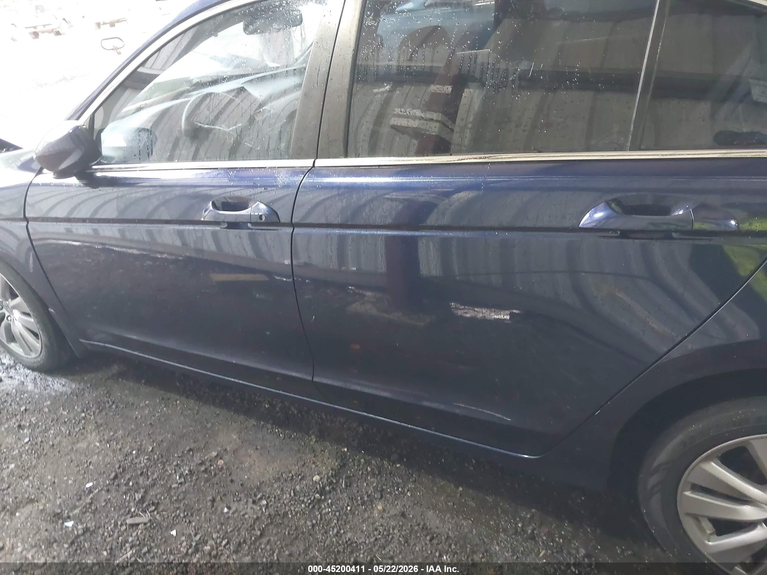 2012 Honda Accord 2.4 Ex-l Blue vin: 1HGCP2F84CA132826
