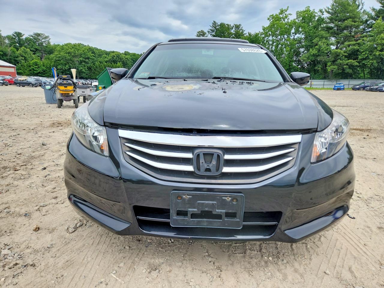 2012 Honda Accord Exl Black vin: 1HGCP2F84CA136150