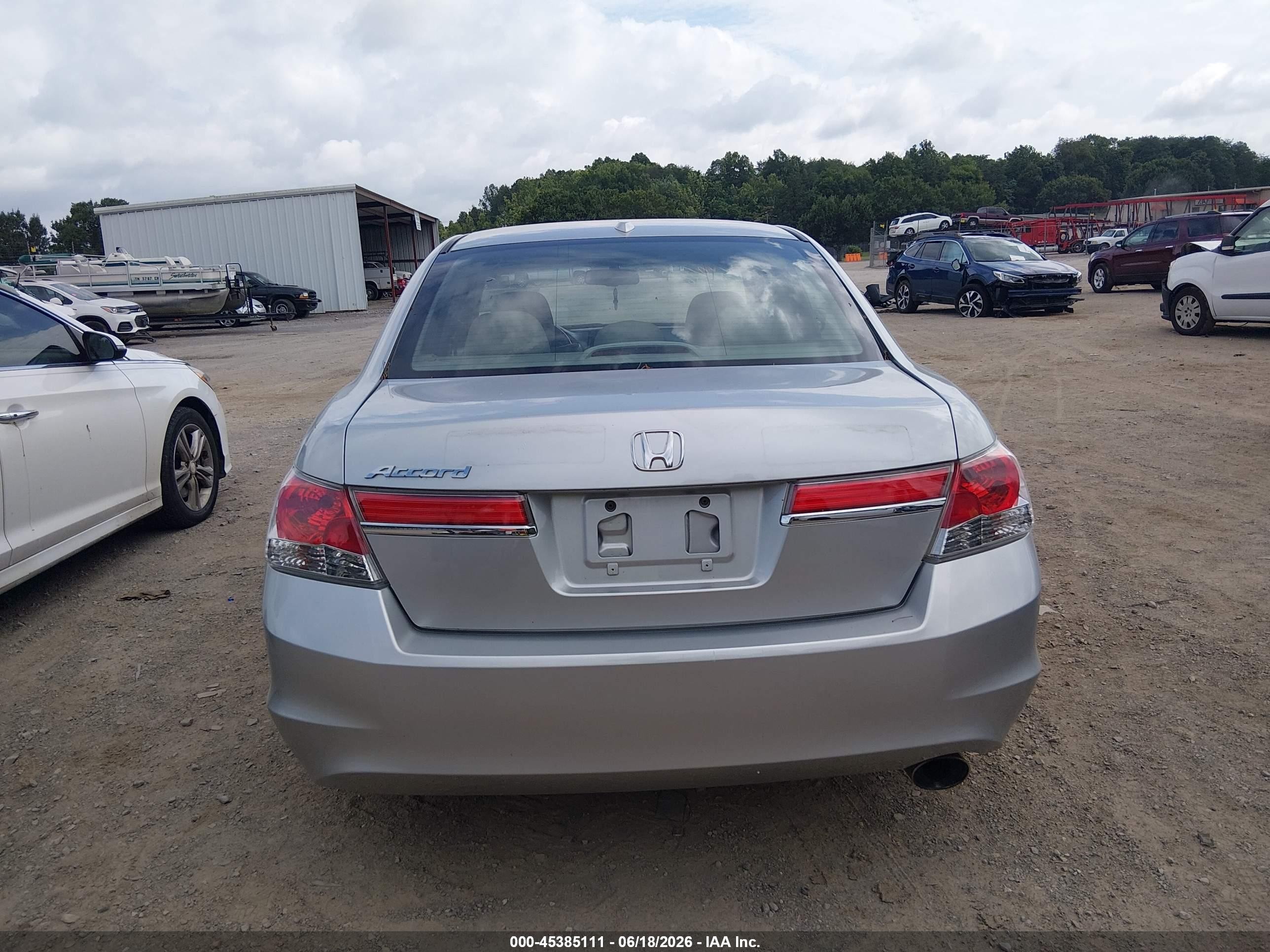 2012 Honda Accord 2.4 Ex-l Silver vin: 1HGCP2F84CA137783
