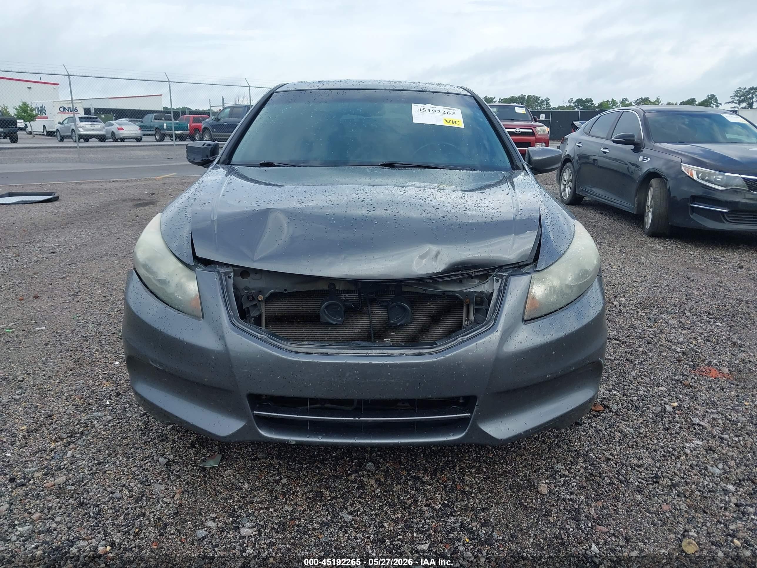 2012 Honda Accord 2.4 Ex-l Gray vin: 1HGCP2F84CA143194
