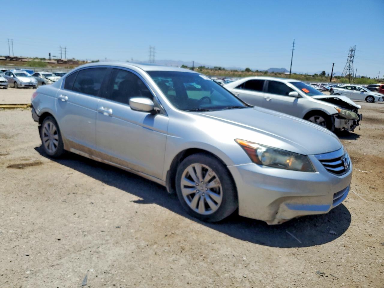 2012 Honda Accord Exl Серебряный vin: 1HGCP2F84CA172940