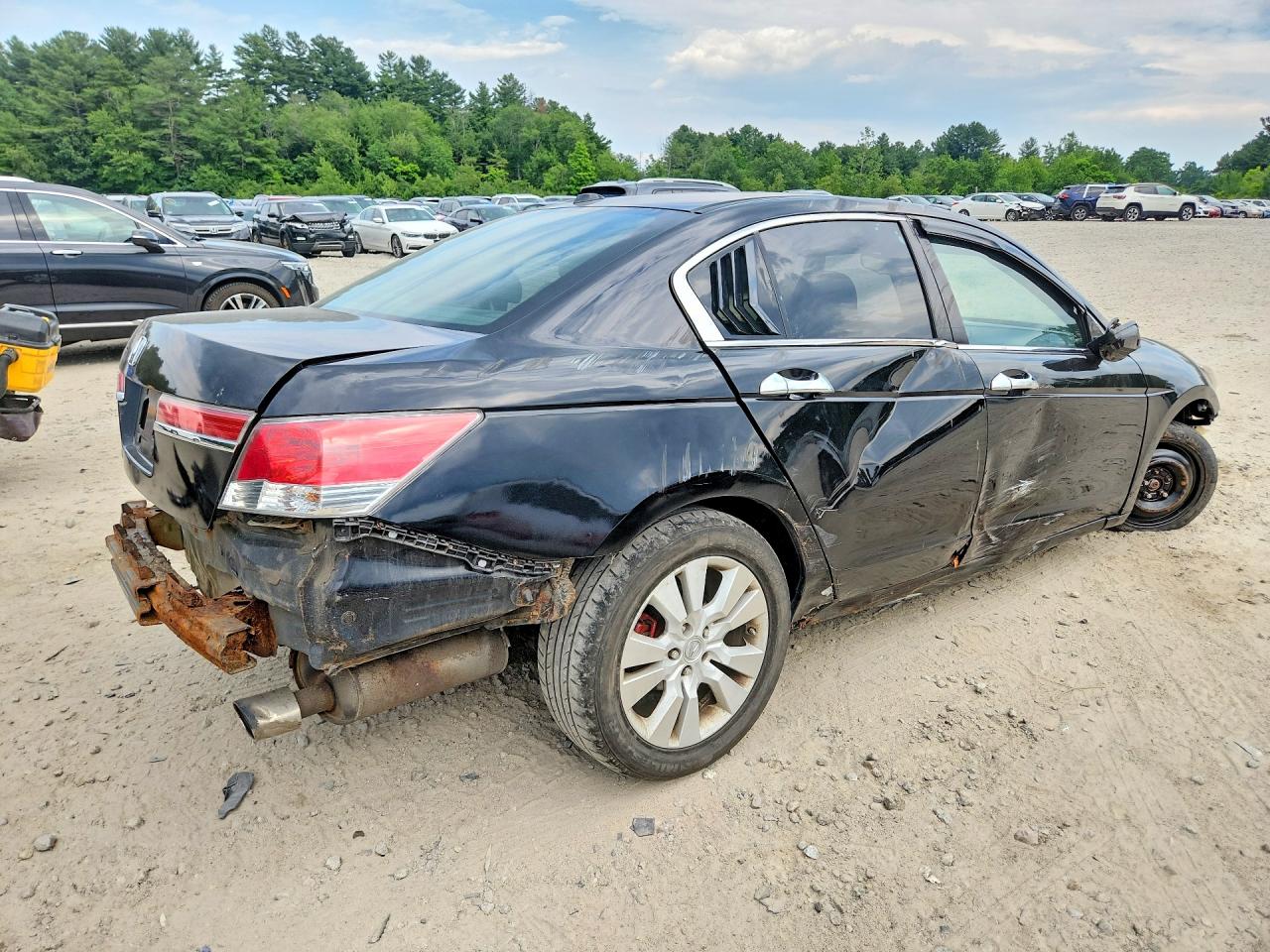 2012 Honda Accord Exl Black vin: 1HGCP2F84CA210246