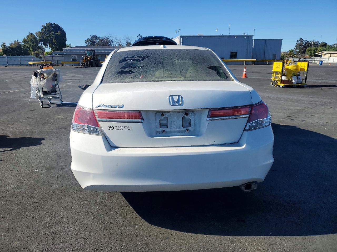2012 Honda Accord Exl White vin: 1HGCP2F84CA215866