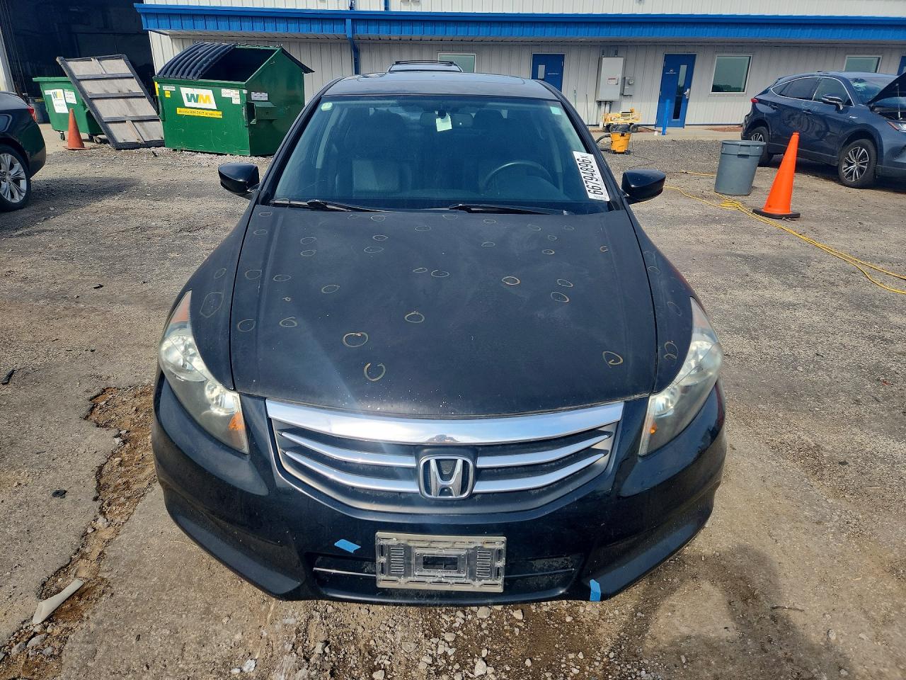 2012 Honda Accord Exl Черный vin: 1HGCP2F84CA803010