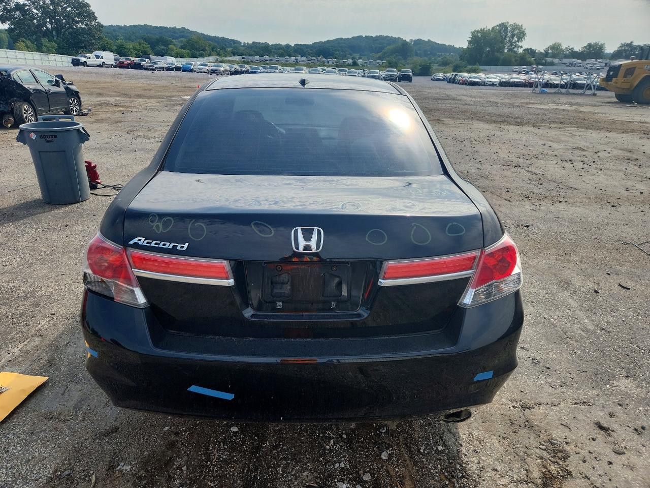 2012 Honda Accord Exl Черный vin: 1HGCP2F84CA803010