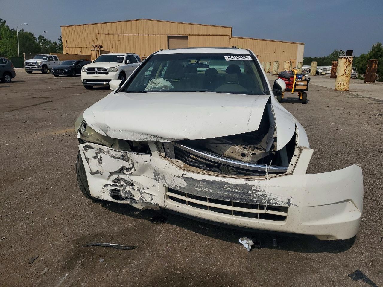 2010 Honda Accord Exl White vin: 1HGCP2F85AA033073
