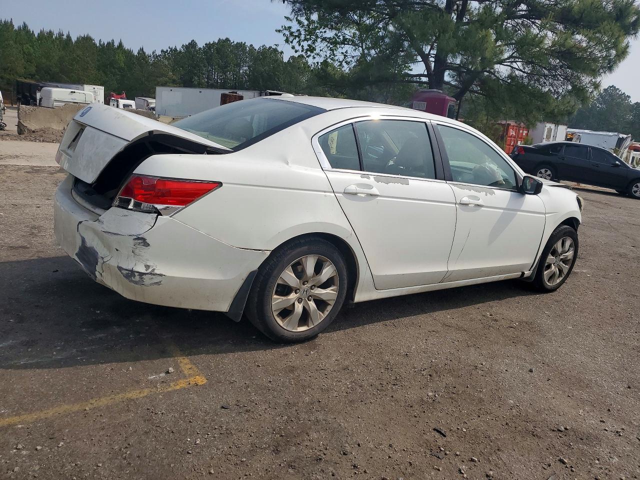 2010 Honda Accord Exl White vin: 1HGCP2F85AA033073
