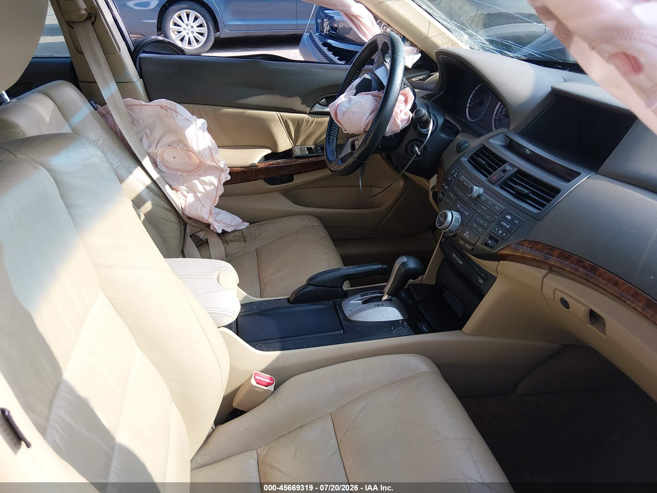 2010 Honda Accord 2.4 Ex-l Black vin: 1HGCP2F85AA037172