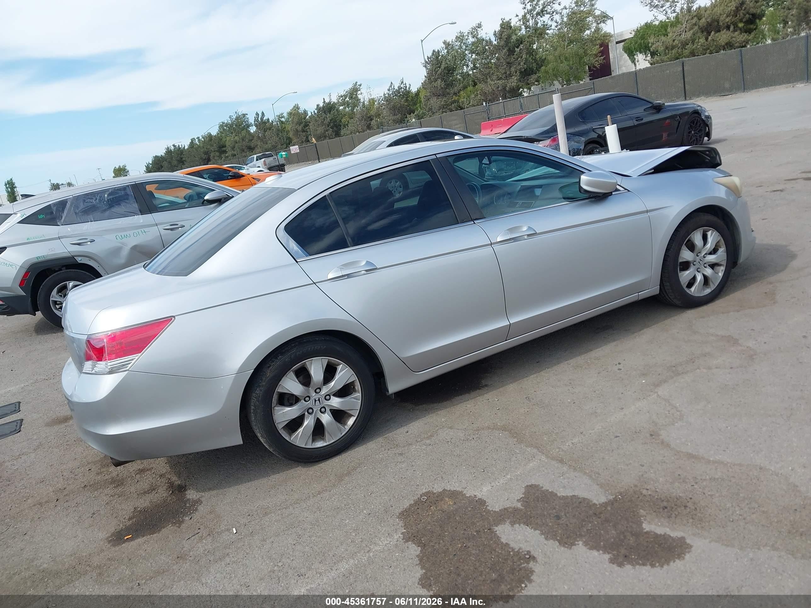 2010 Honda Accord 2.4 Ex-l Серебряный vin: 1HGCP2F85AA075923