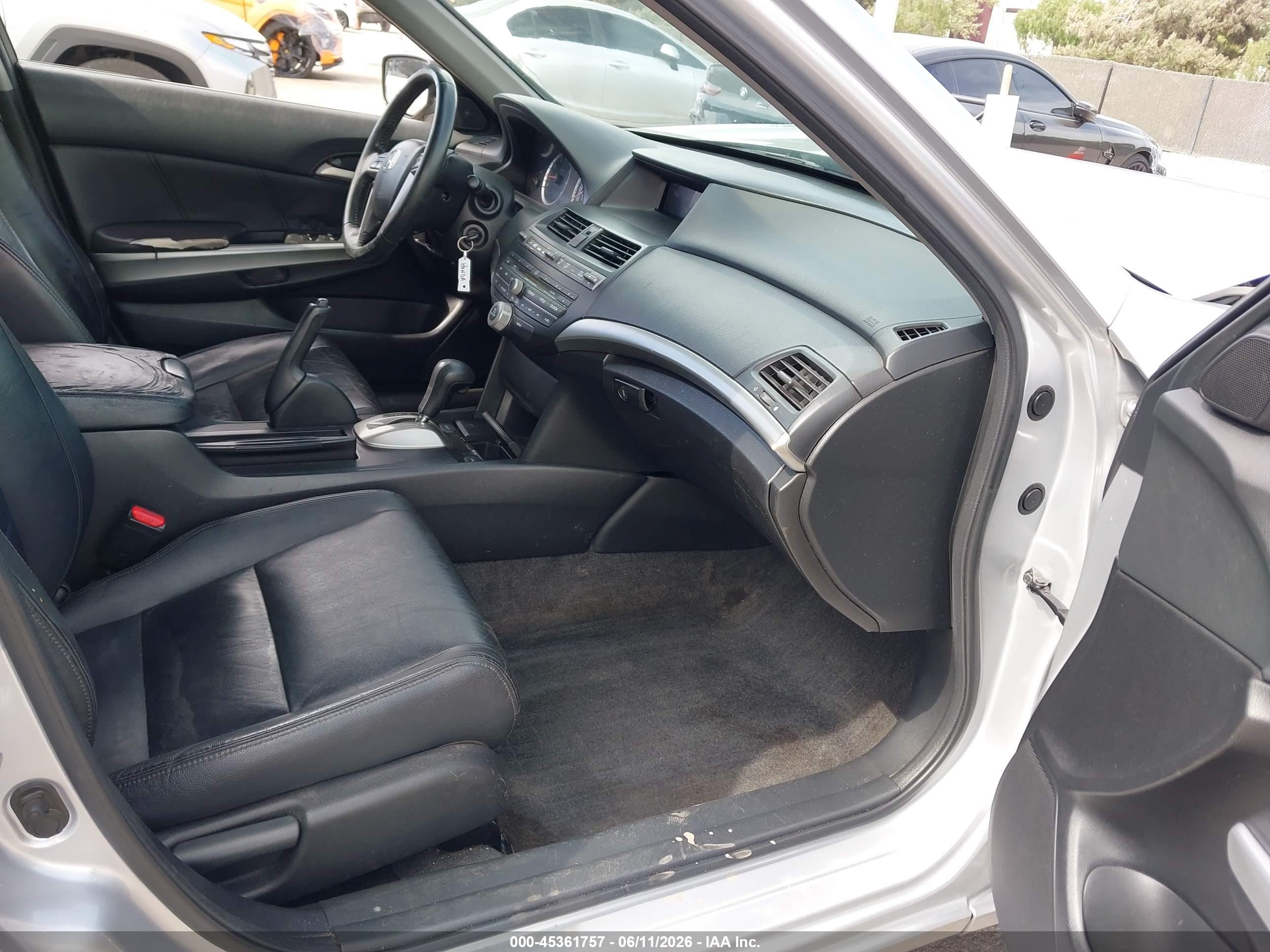 2010 Honda Accord 2.4 Ex-l Серебряный vin: 1HGCP2F85AA075923
