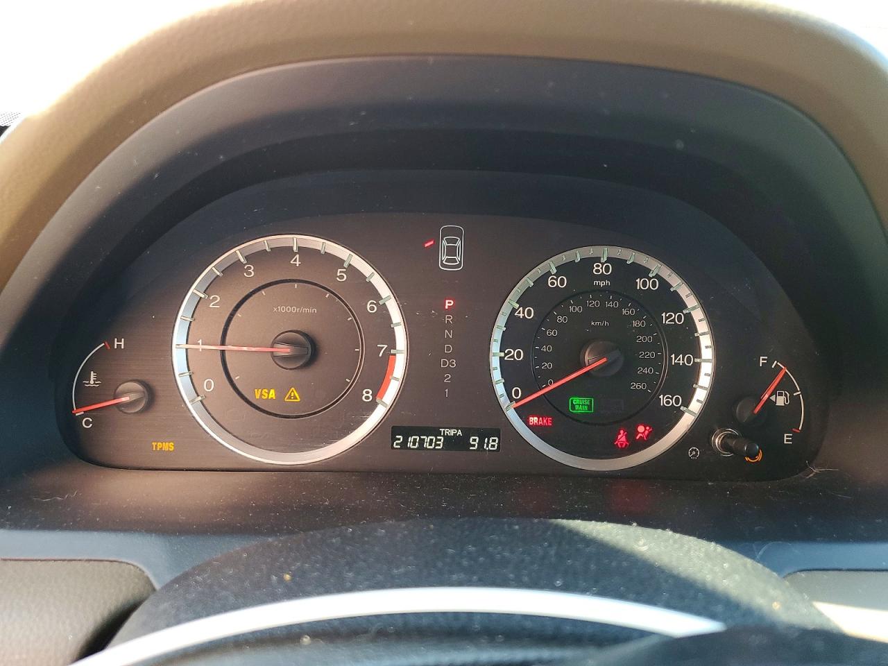 2010 Honda Accord Exl Burgundy vin: 1HGCP2F85AA165878