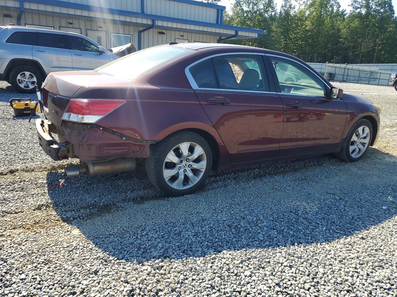 2010 Honda Accord Exl Burgundy vin: 1HGCP2F85AA165878