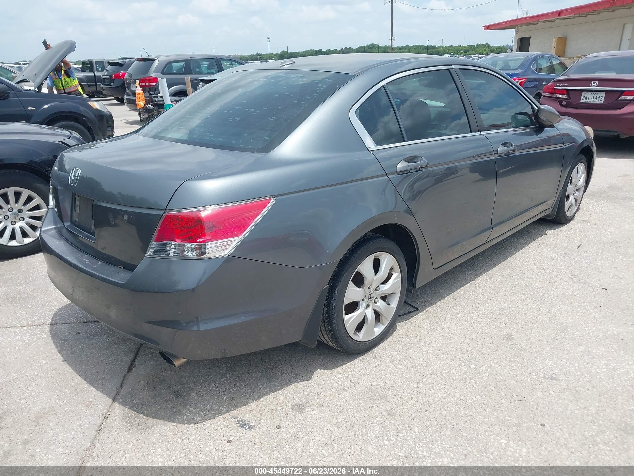 2010 Honda Accord 2.4 Ex-l Gray vin: 1HGCP2F85AA178047