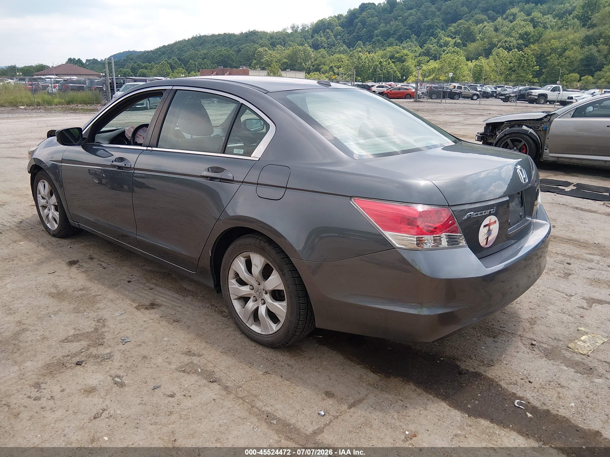 2010 Honda Accord 2.4 Ex-l Серый vin: 1HGCP2F85AA184351