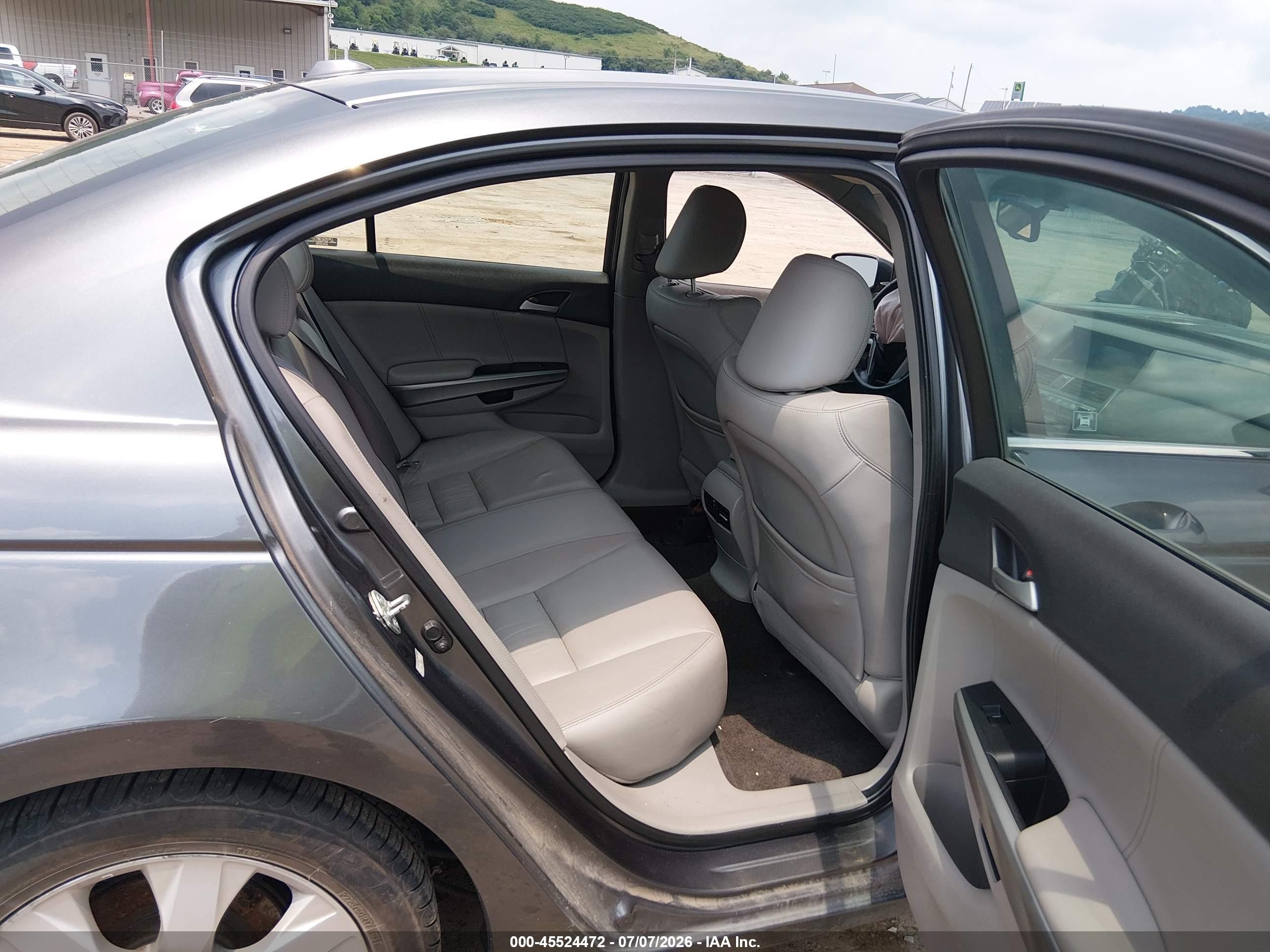 2010 Honda Accord 2.4 Ex-l Серый vin: 1HGCP2F85AA184351