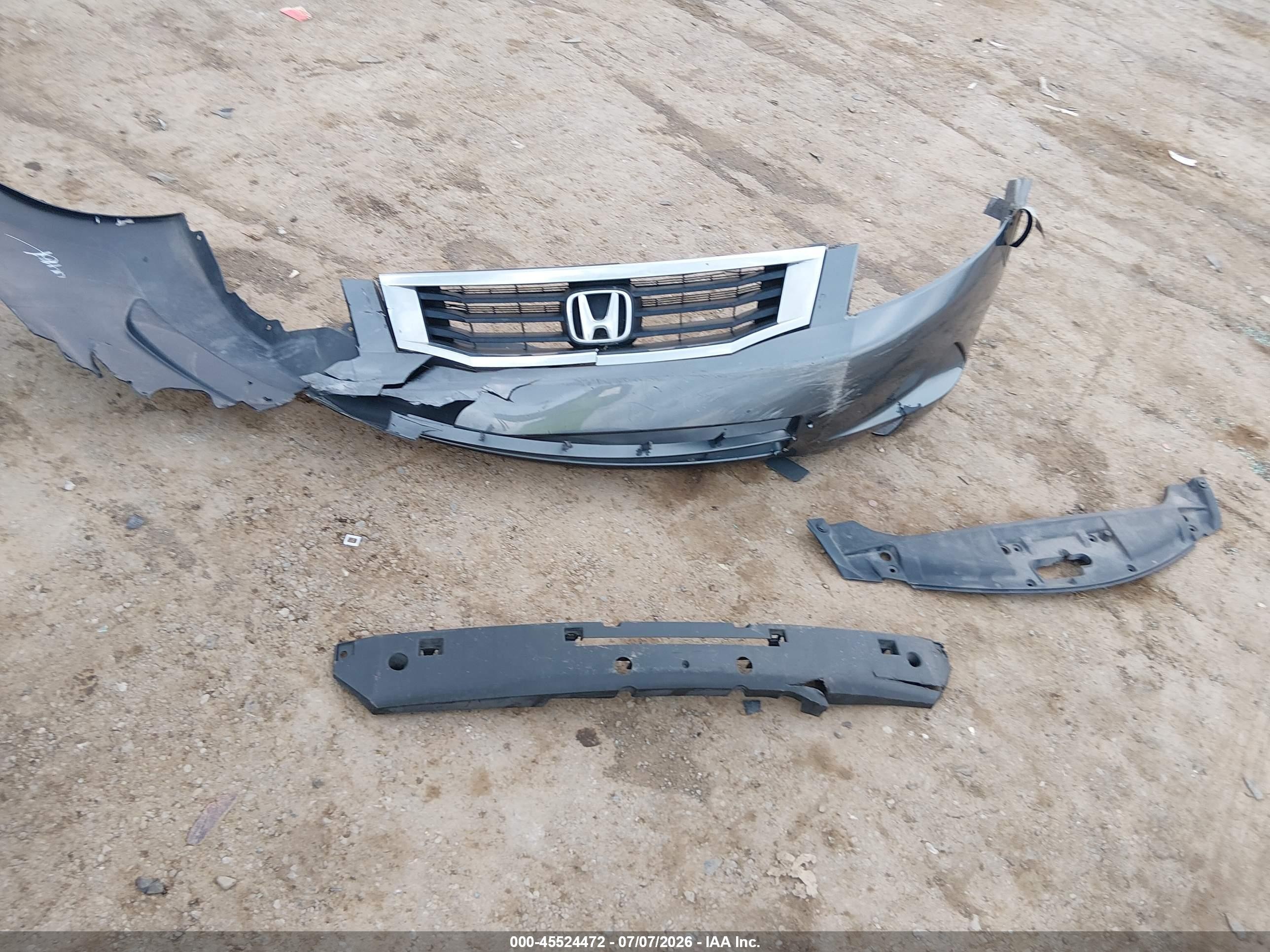 2010 Honda Accord 2.4 Ex-l Серый vin: 1HGCP2F85AA184351