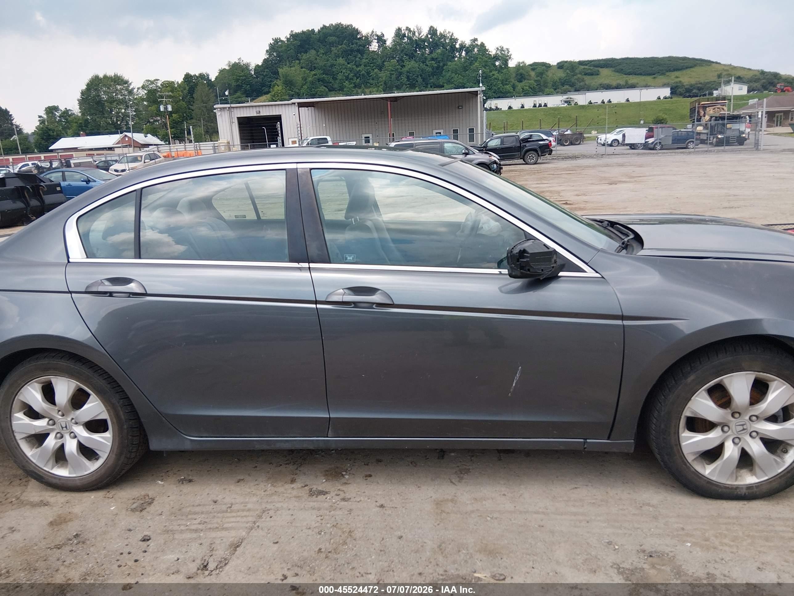 2010 Honda Accord 2.4 Ex-l Серый vin: 1HGCP2F85AA184351