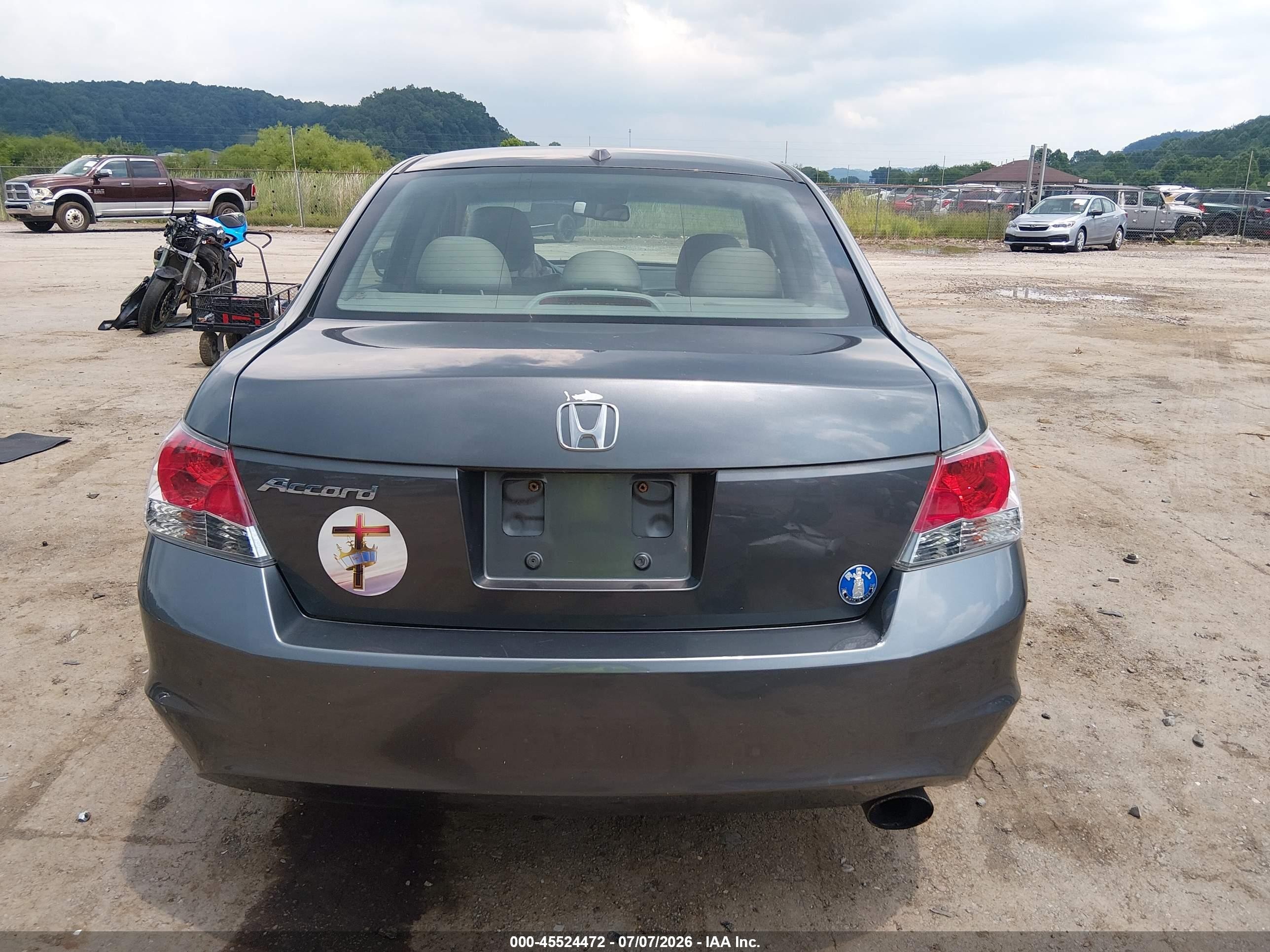 2010 Honda Accord 2.4 Ex-l Серый vin: 1HGCP2F85AA184351