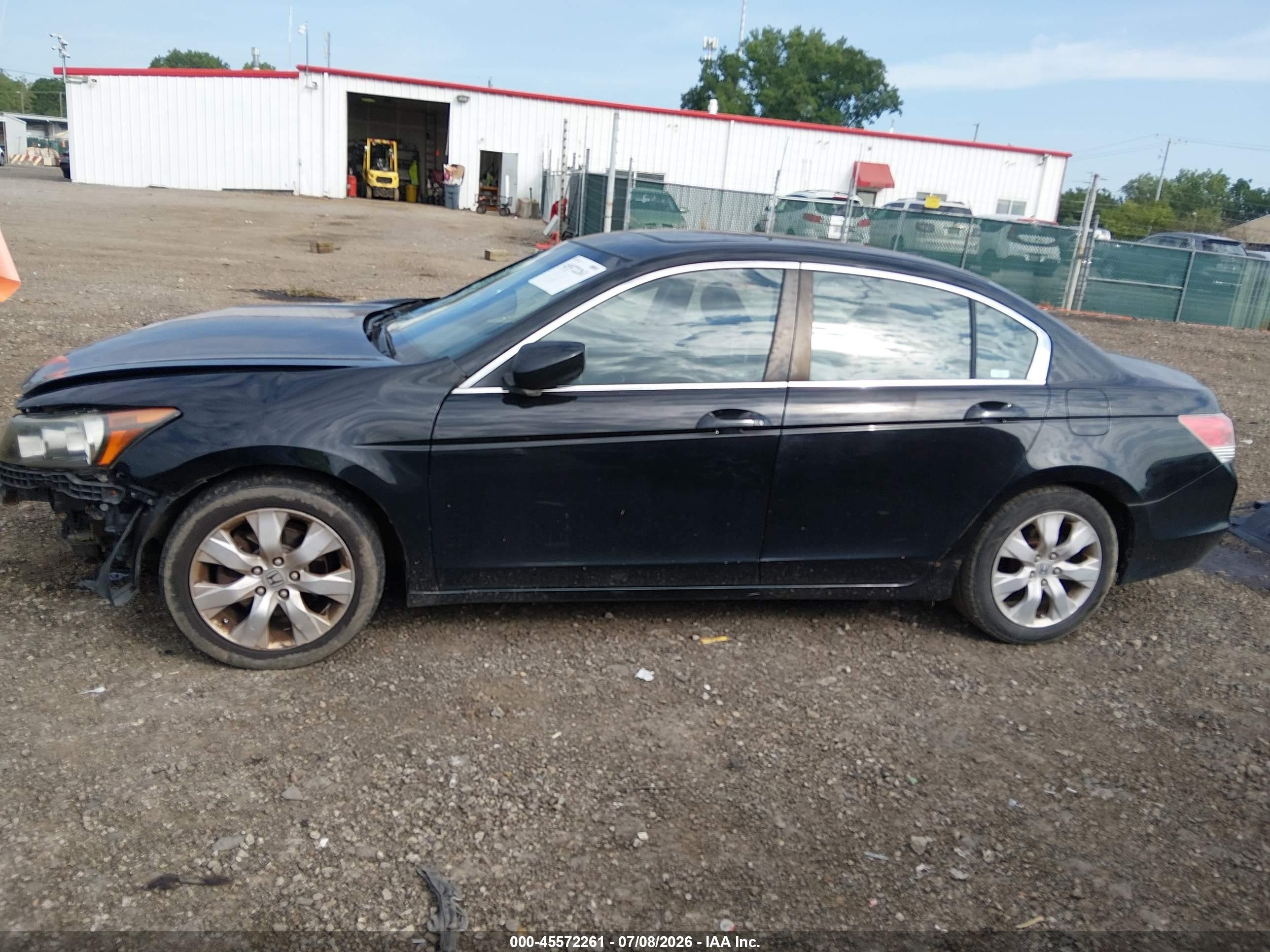 2010 Honda Accord 2.4 Ex-l Black vin: 1HGCP2F85AA194586