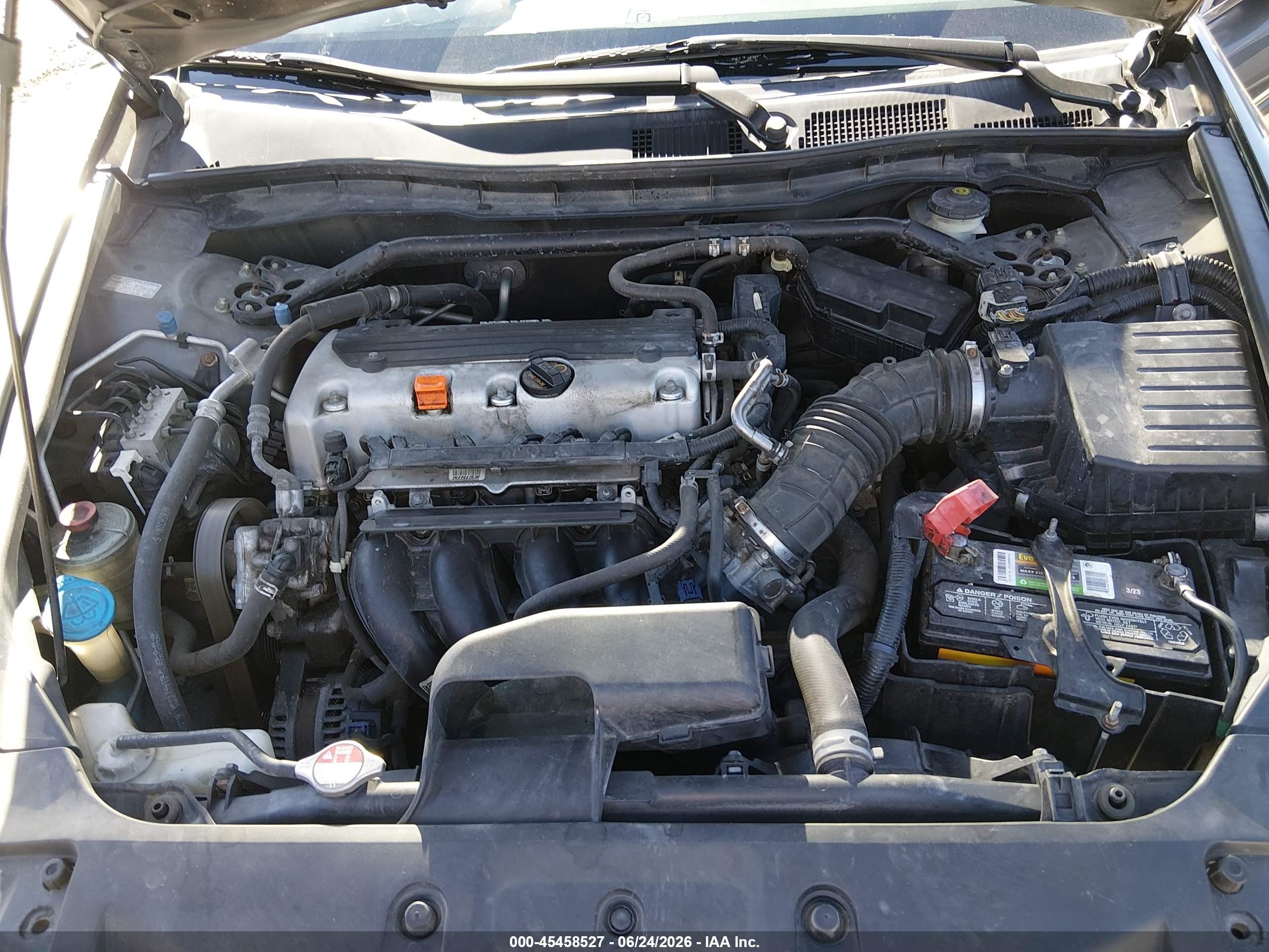 2011 Honda Accord 2.4 Ex-l Gray vin: 1HGCP2F85BA001418