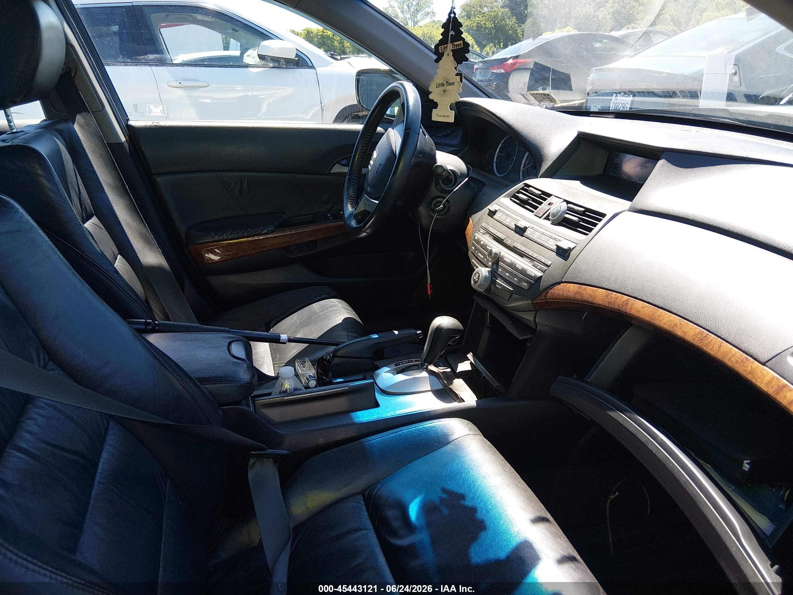 2011 Honda Accord 2.4 Ex-l Gray vin: 1HGCP2F85BA005372