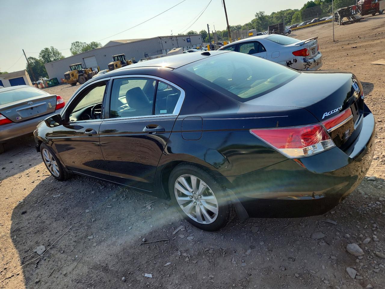 2011 Honda Accord Exl Black vin: 1HGCP2F85BA011690