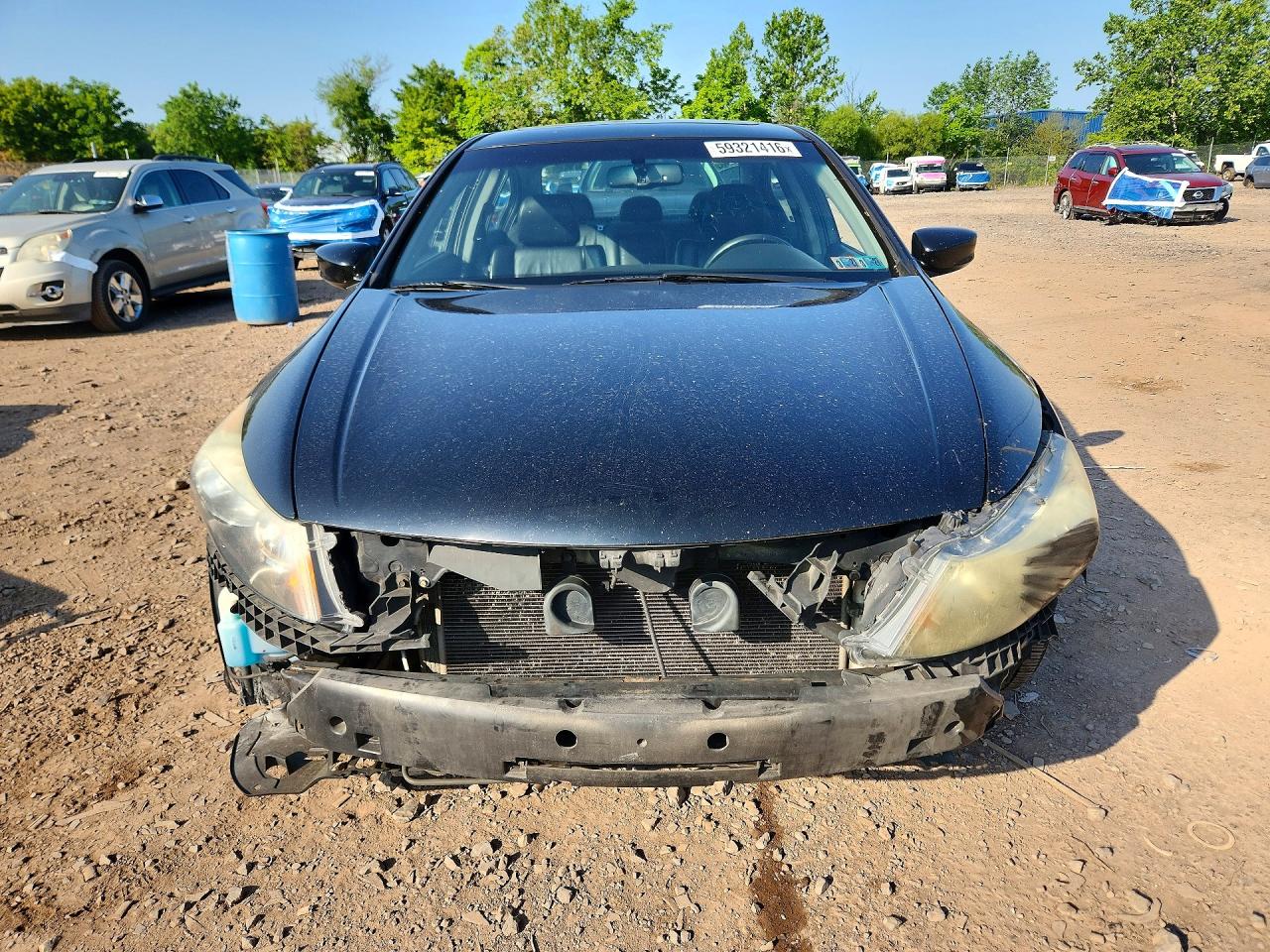 2011 Honda Accord Exl Black vin: 1HGCP2F85BA011690