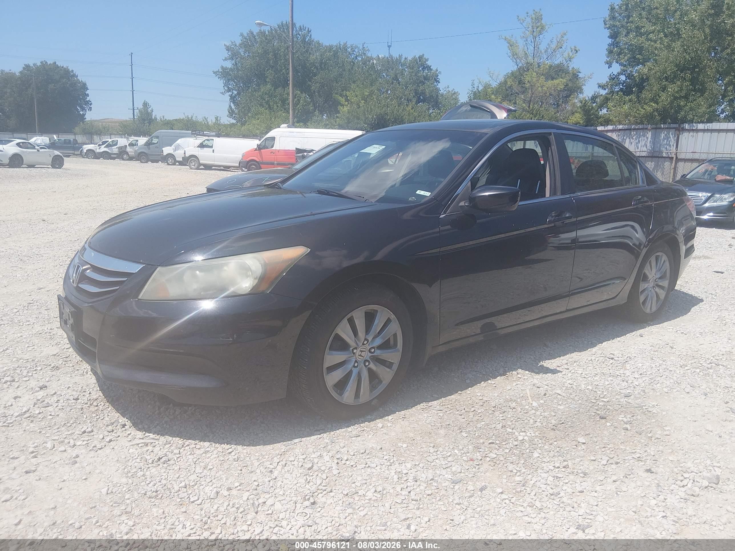 2011 Honda Accord 2.4 Ex-l Черный vin: 1HGCP2F85BA011804
