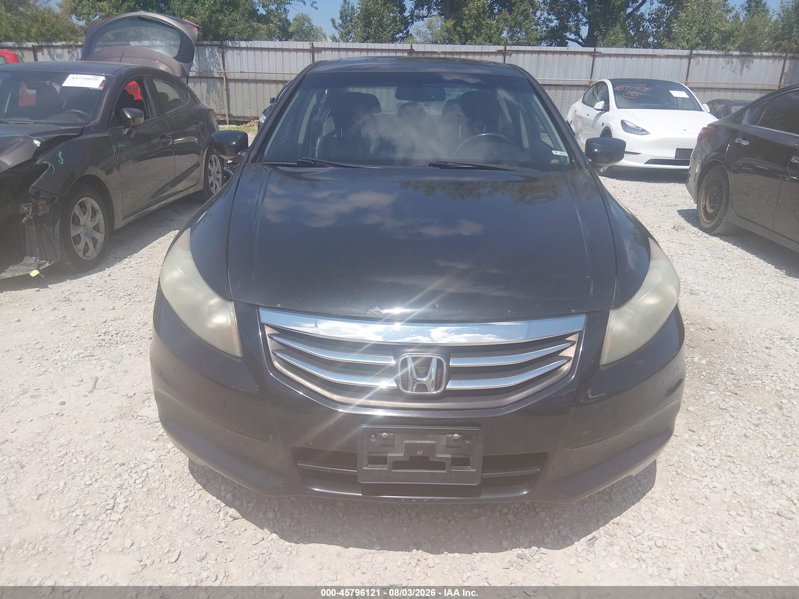 2011 Honda Accord 2.4 Ex-l Черный vin: 1HGCP2F85BA011804