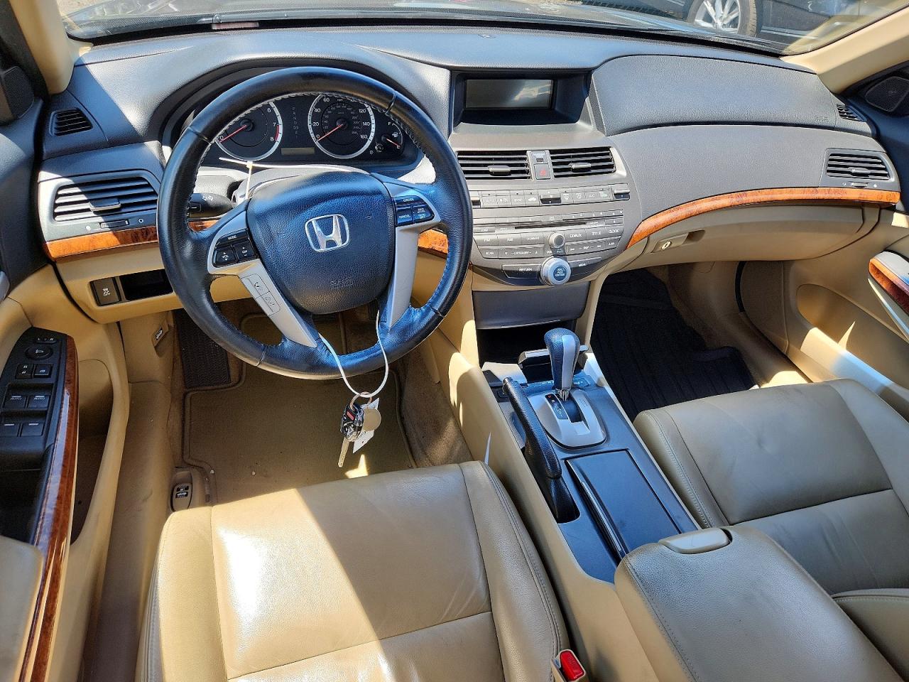 2011 Honda Accord Exl Brown vin: 1HGCP2F85BA025220