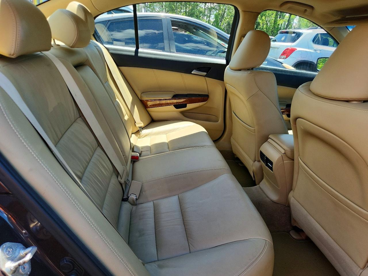 2011 Honda Accord Exl Brown vin: 1HGCP2F85BA025220