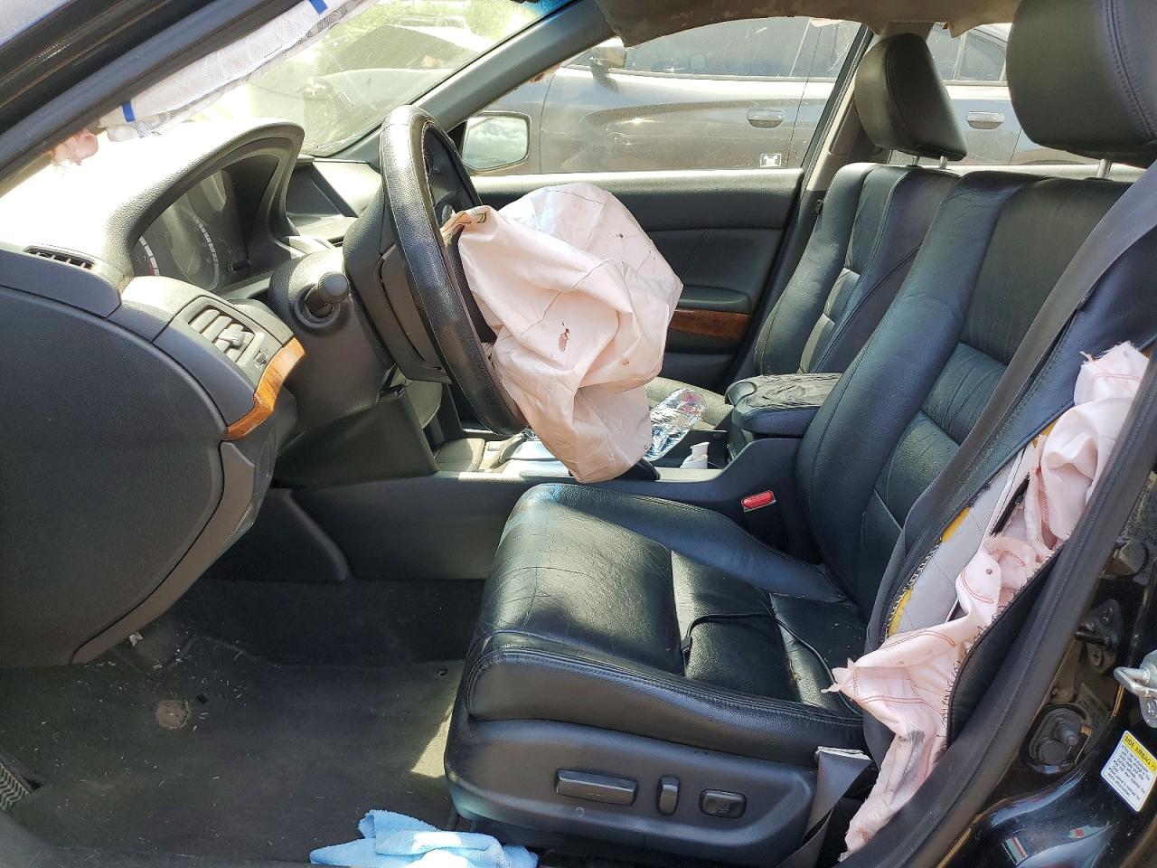 2011 Honda Accord Exl Black vin: 1HGCP2F85BA041255