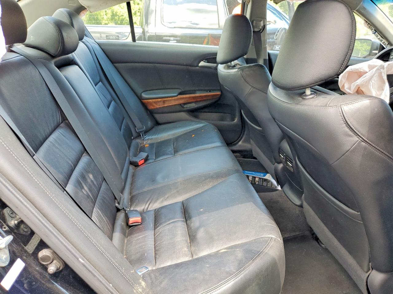 2011 Honda Accord Exl Black vin: 1HGCP2F85BA041255