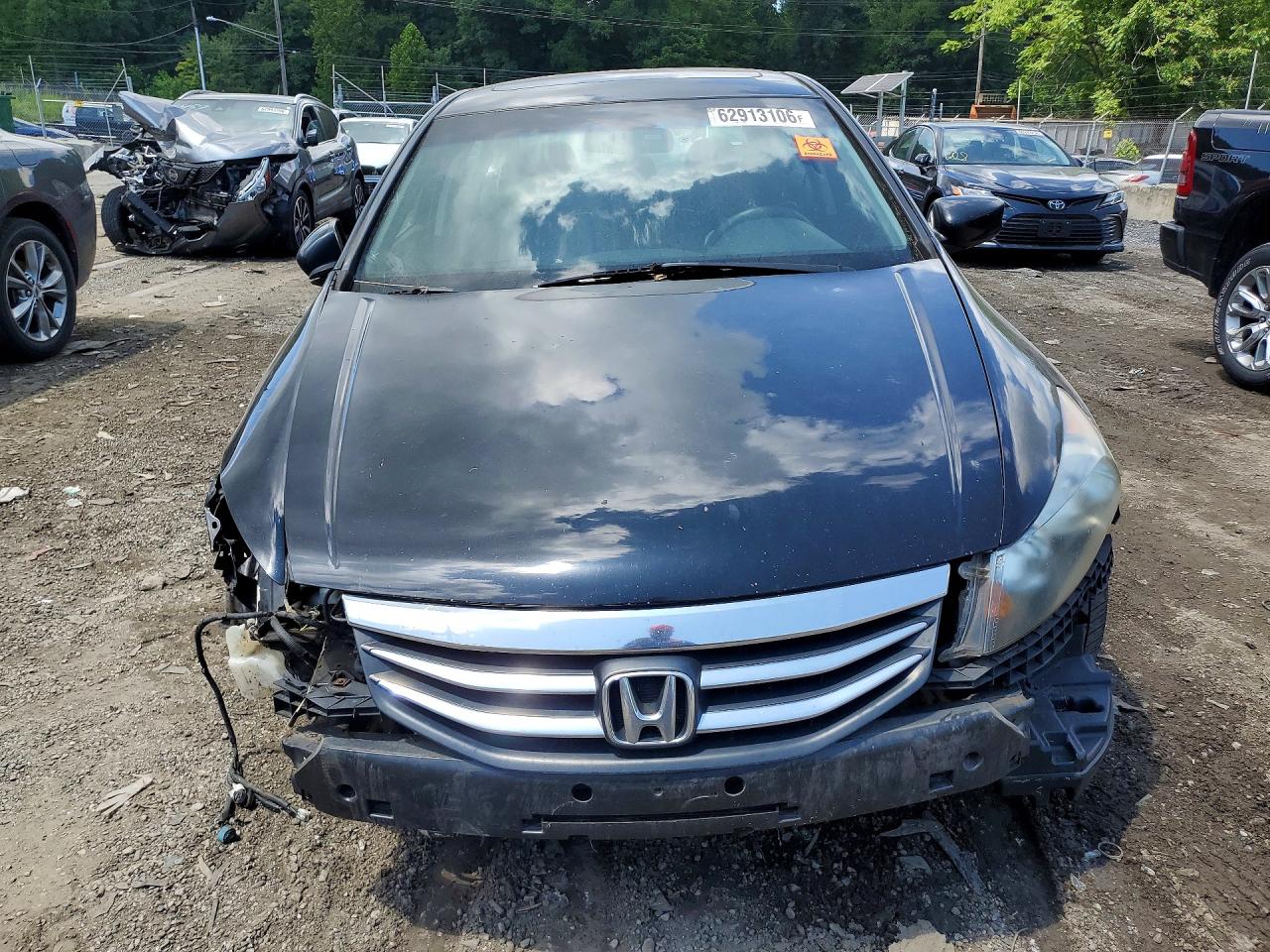 2011 Honda Accord Exl Black vin: 1HGCP2F85BA041255