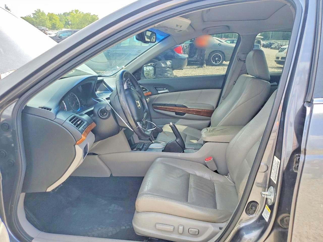 2011 Honda Accord Exl Gray vin: 1HGCP2F85BA043460