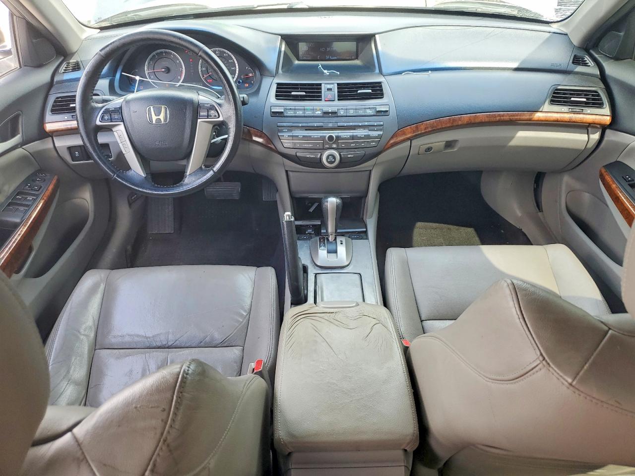2011 Honda Accord Exl Gray vin: 1HGCP2F85BA043460