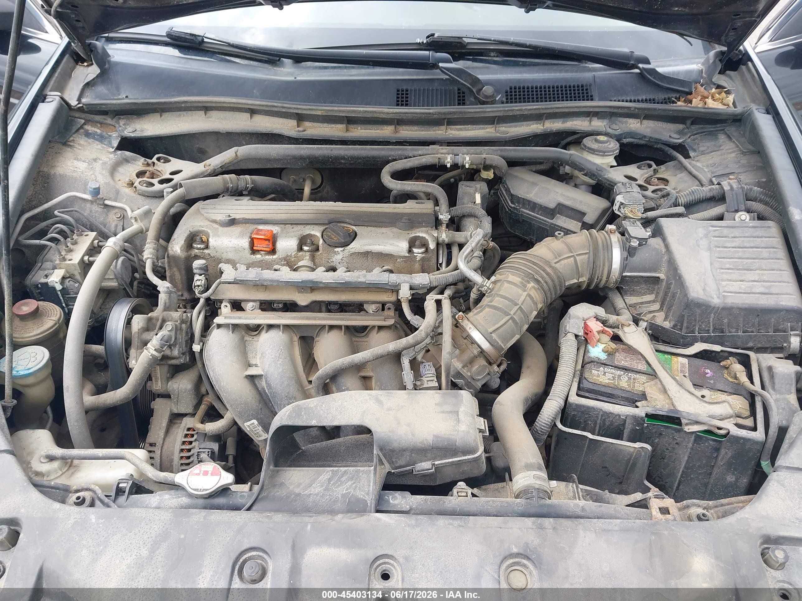 2011 Honda Accord 2.4 Ex-l Black vin: 1HGCP2F85BA052398