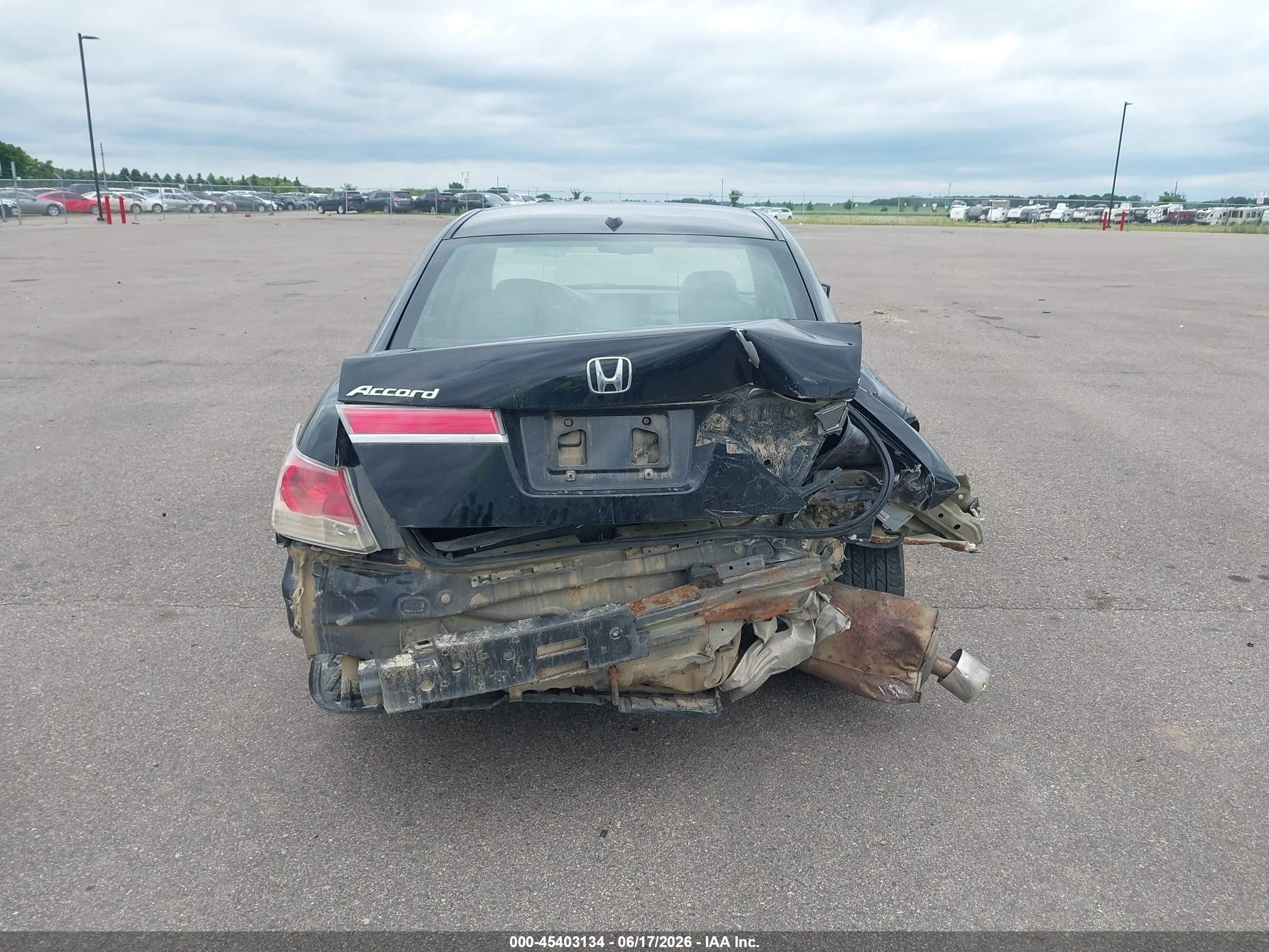 2011 Honda Accord 2.4 Ex-l Black vin: 1HGCP2F85BA052398