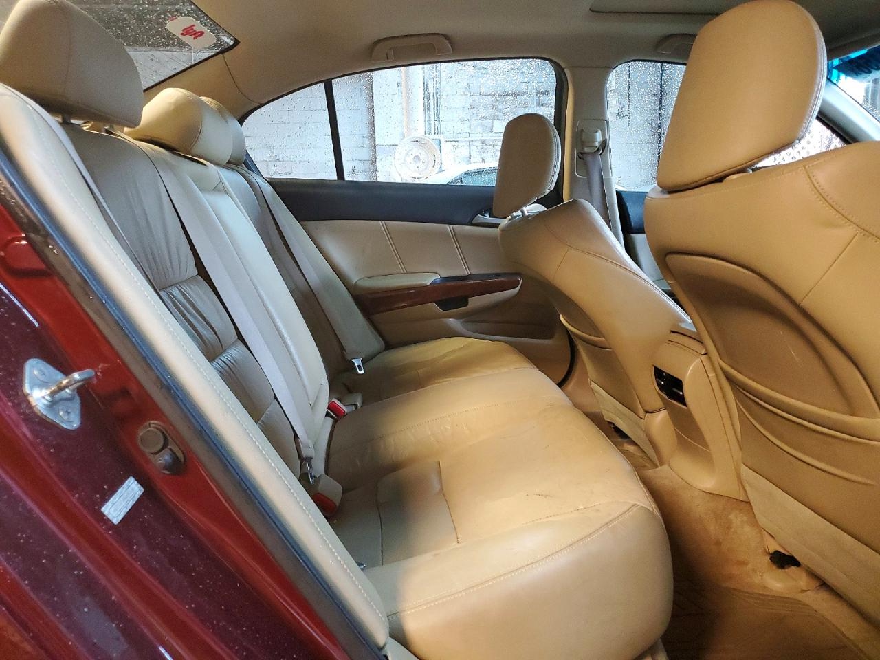 2011 Honda Accord Exl Maroon vin: 1HGCP2F85BA057049