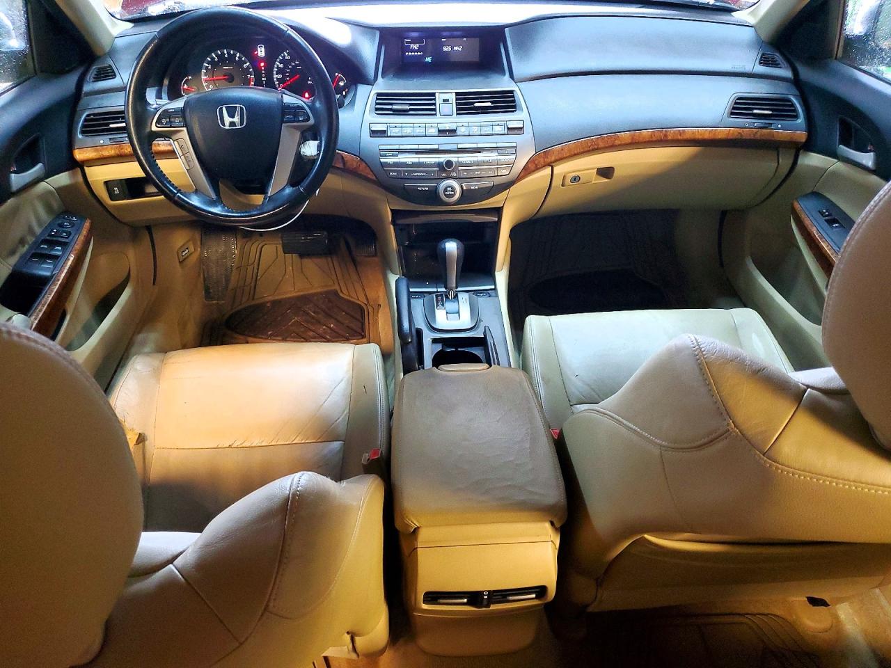 2011 Honda Accord Exl Maroon vin: 1HGCP2F85BA057049