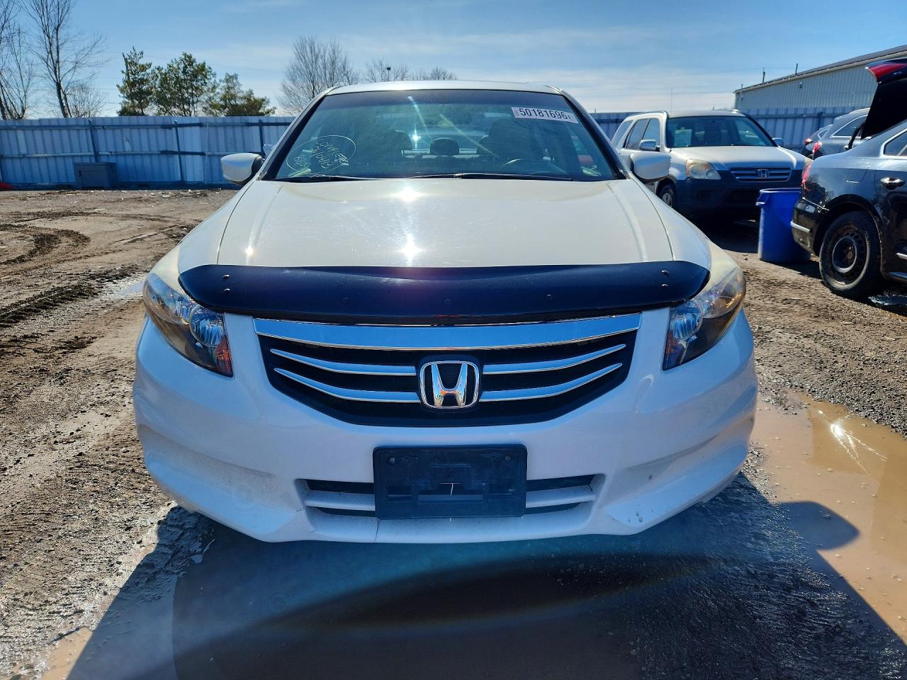 2011 Honda Accord Exl Белый vin: 1HGCP2F85BA804455