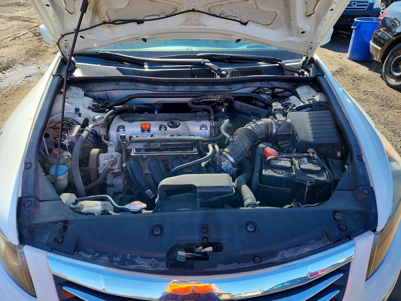 2011 Honda Accord Exl Белый vin: 1HGCP2F85BA804455