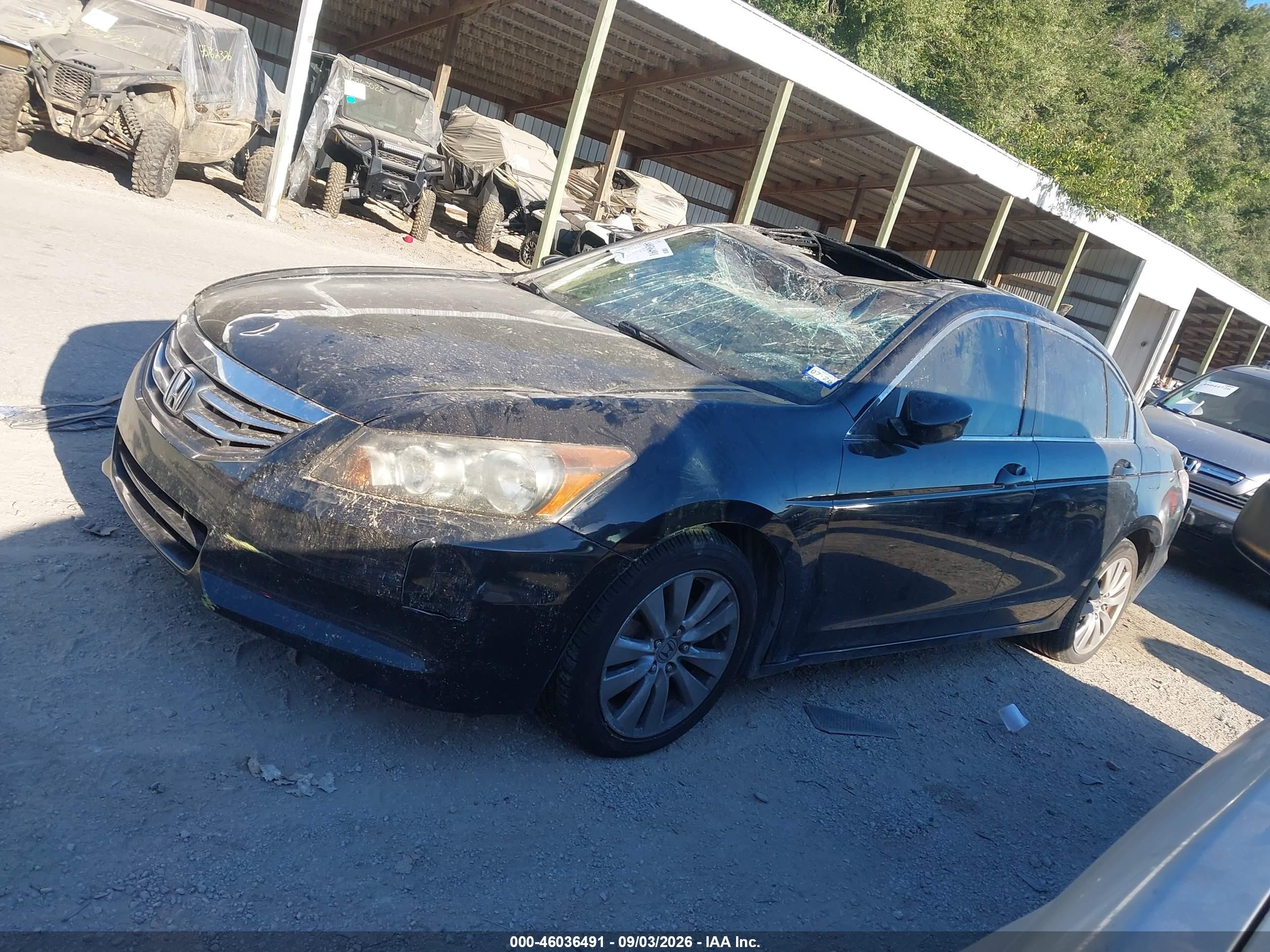 2012 Honda Accord 2.4 Ex-l Black vin: 1HGCP2F85CA004899