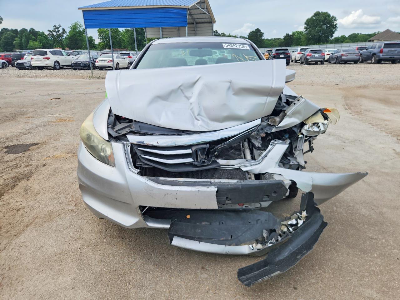 2012 Honda Accord Exl Silver vin: 1HGCP2F85CA006474