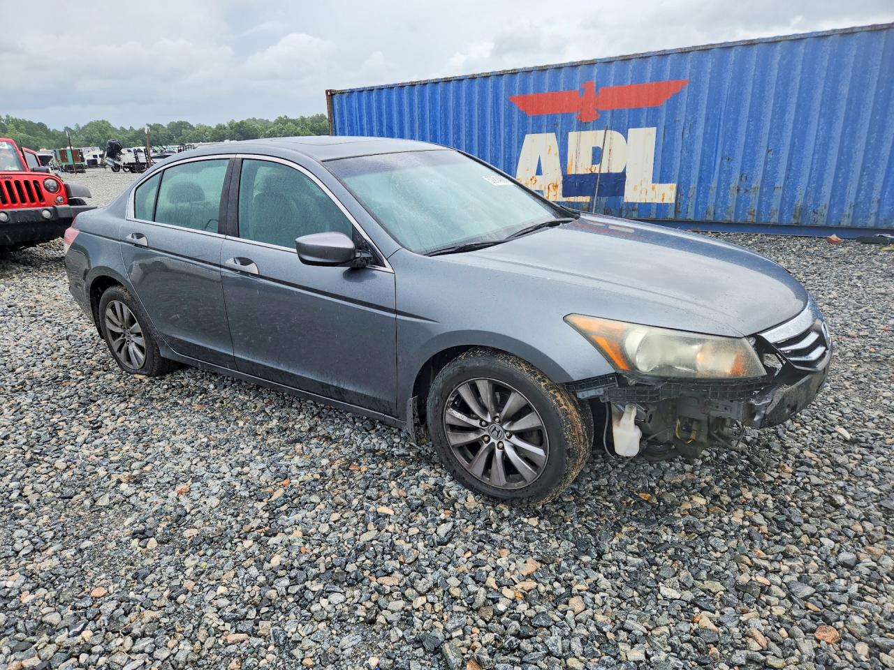 2012 Honda Accord Exl Gray vin: 1HGCP2F85CA032802