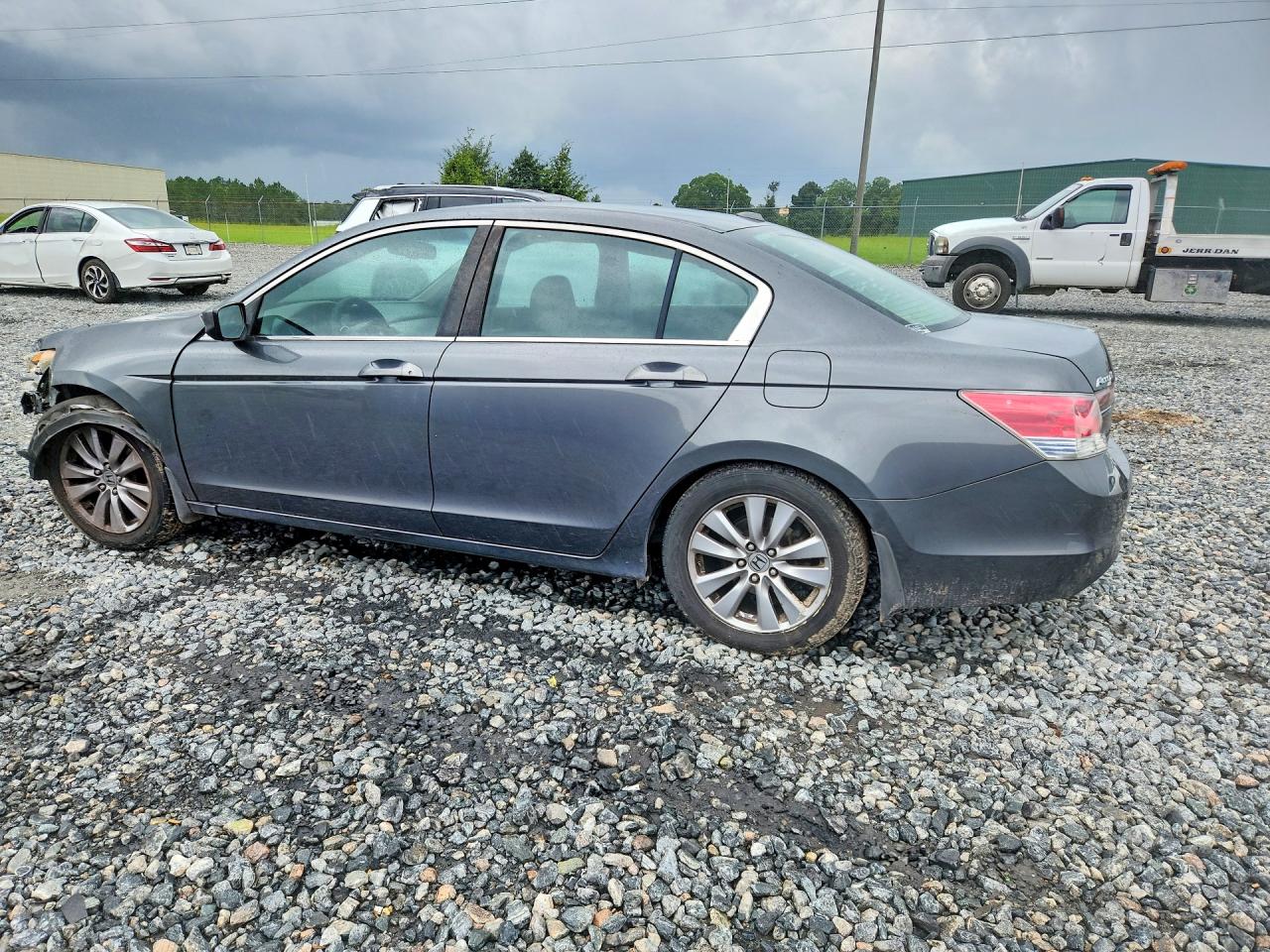 2012 Honda Accord Exl Gray vin: 1HGCP2F85CA032802