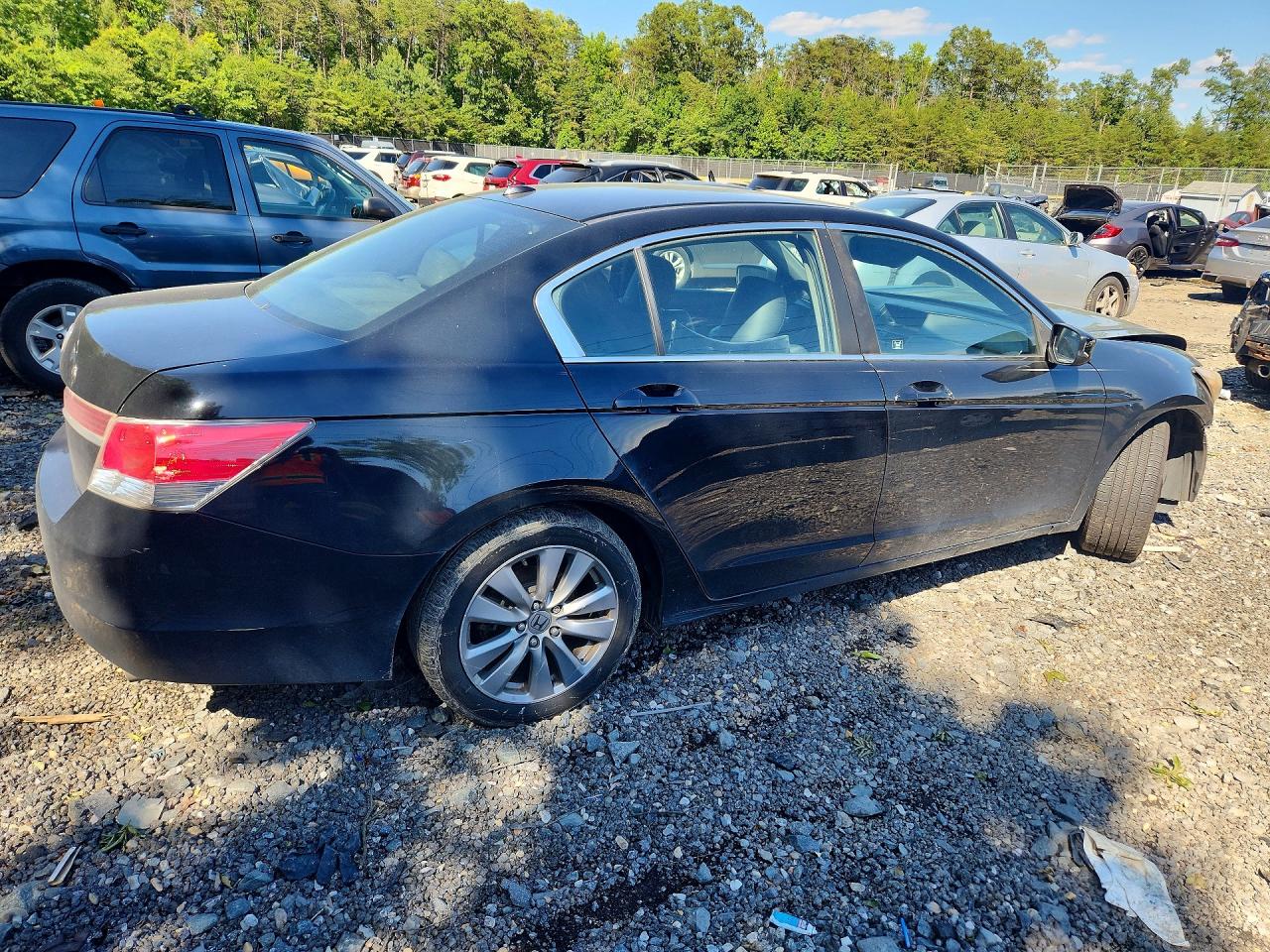 2012 Honda Accord Exl Black vin: 1HGCP2F85CA051950