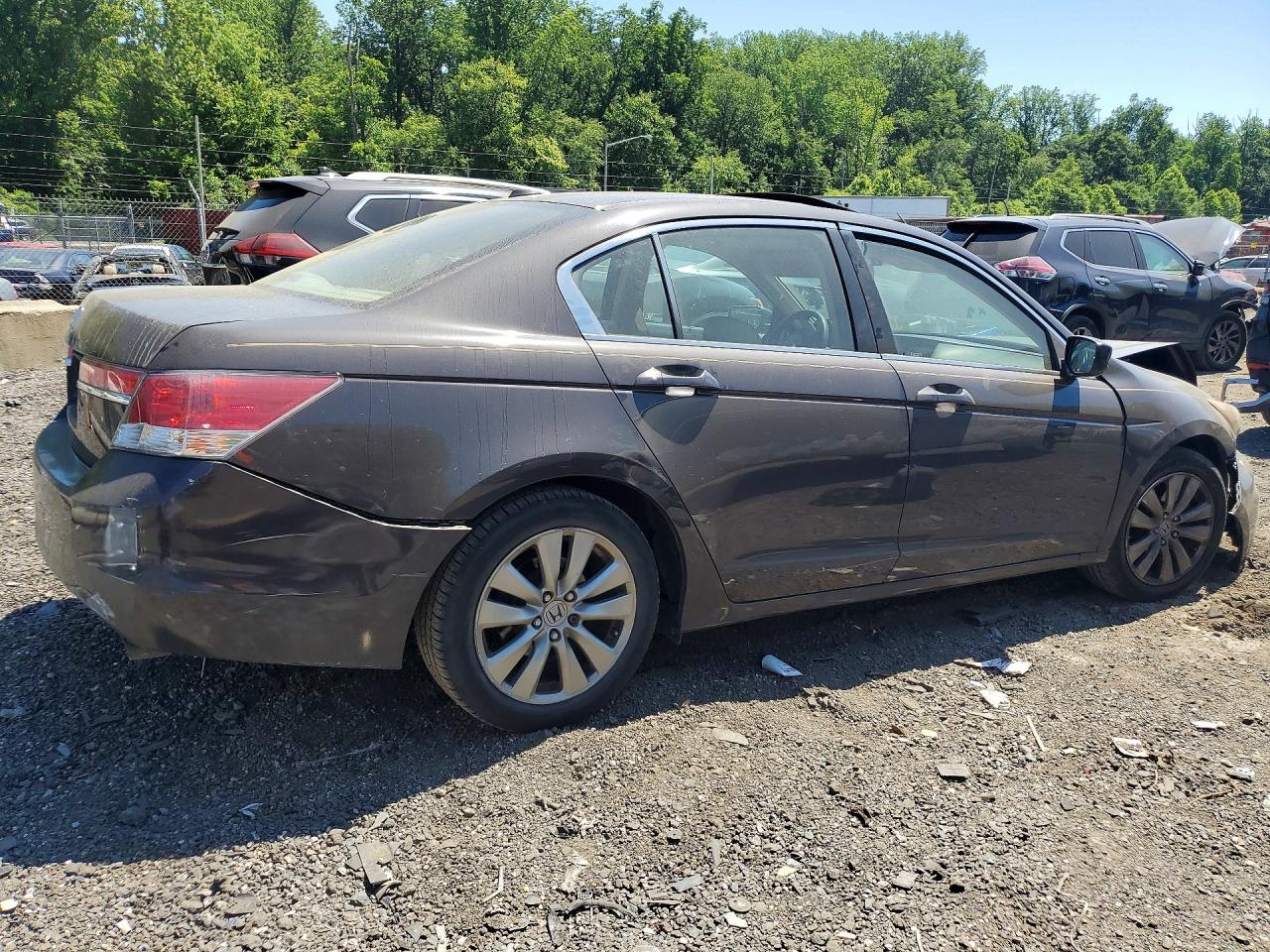 2012 Honda Accord Exl Серый vin: 1HGCP2F85CA057988
