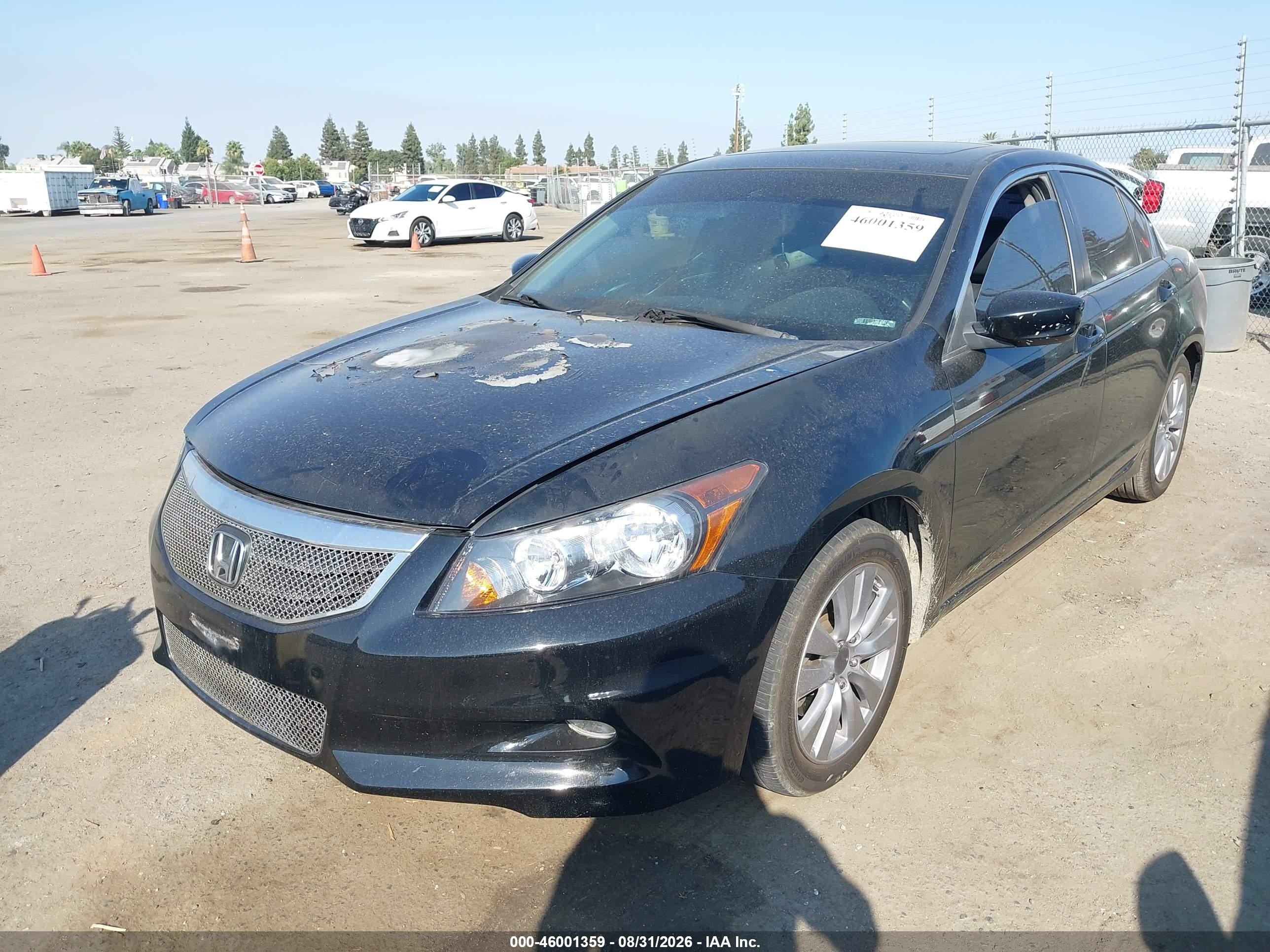 2012 Honda Accord 2.4 Ex-l Black vin: 1HGCP2F85CA073706